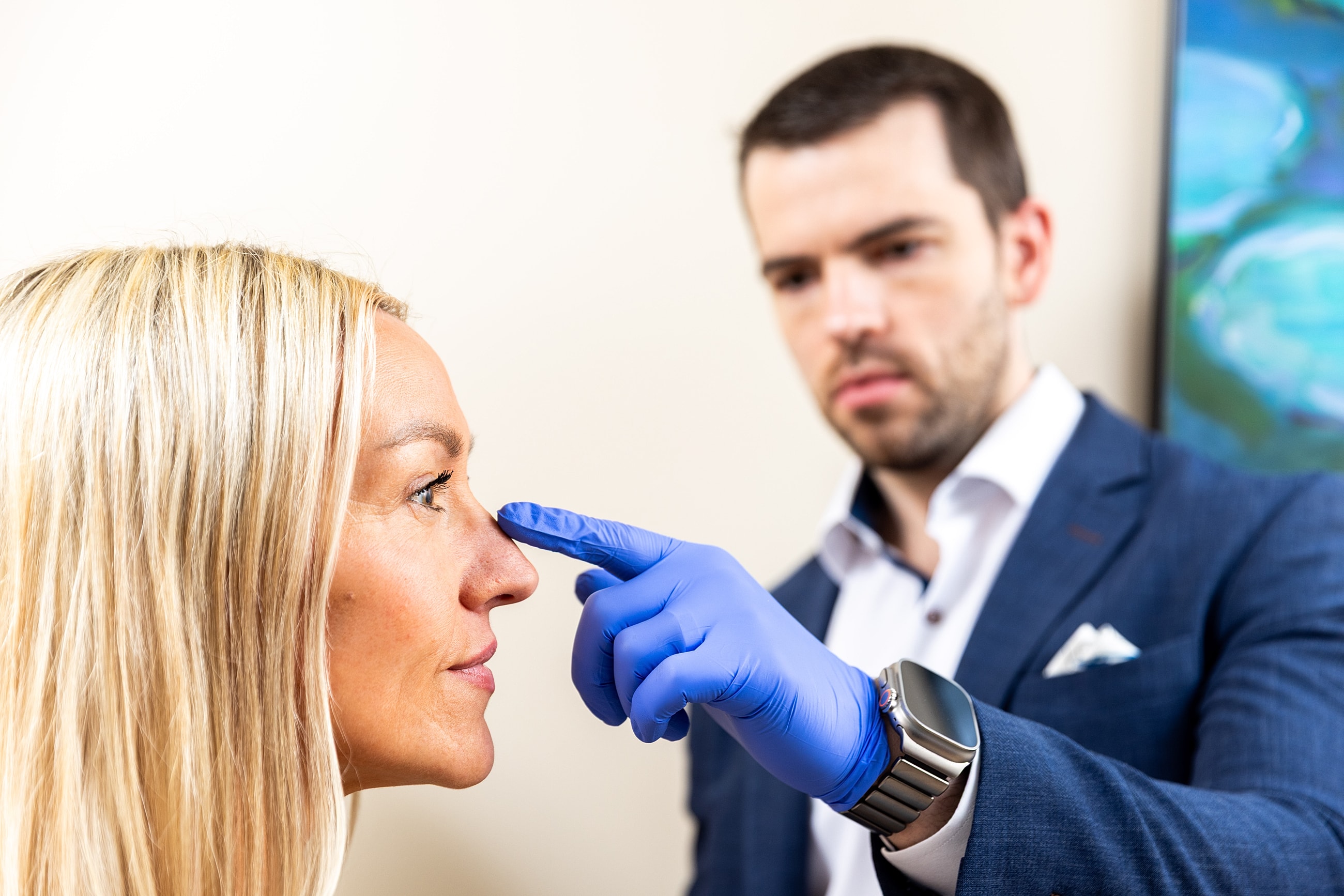 Consultation for beauty treatment or procedure.